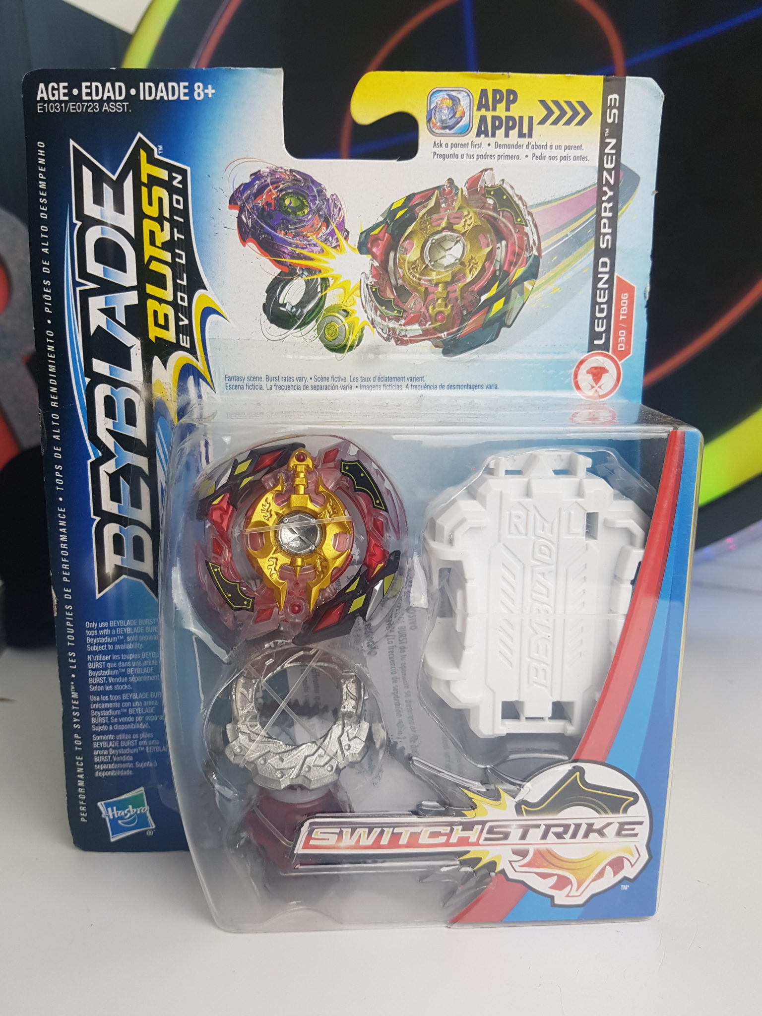 Legend Spryzen S3 Hasbro toupie Beyblade Burst évolution – SPINTOP BATTLE