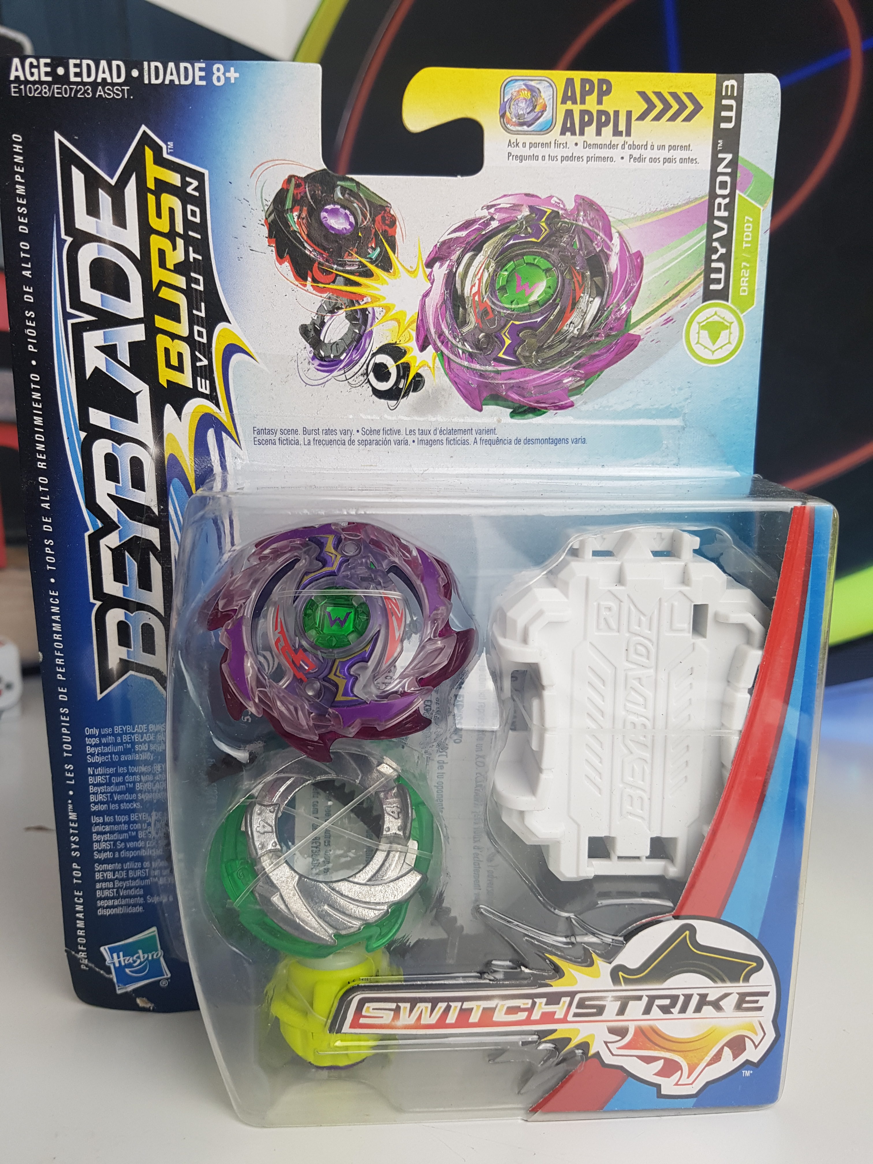 Wyvron W3 Hasbro toupie Beyblade Burst évolution – Spintop Battle