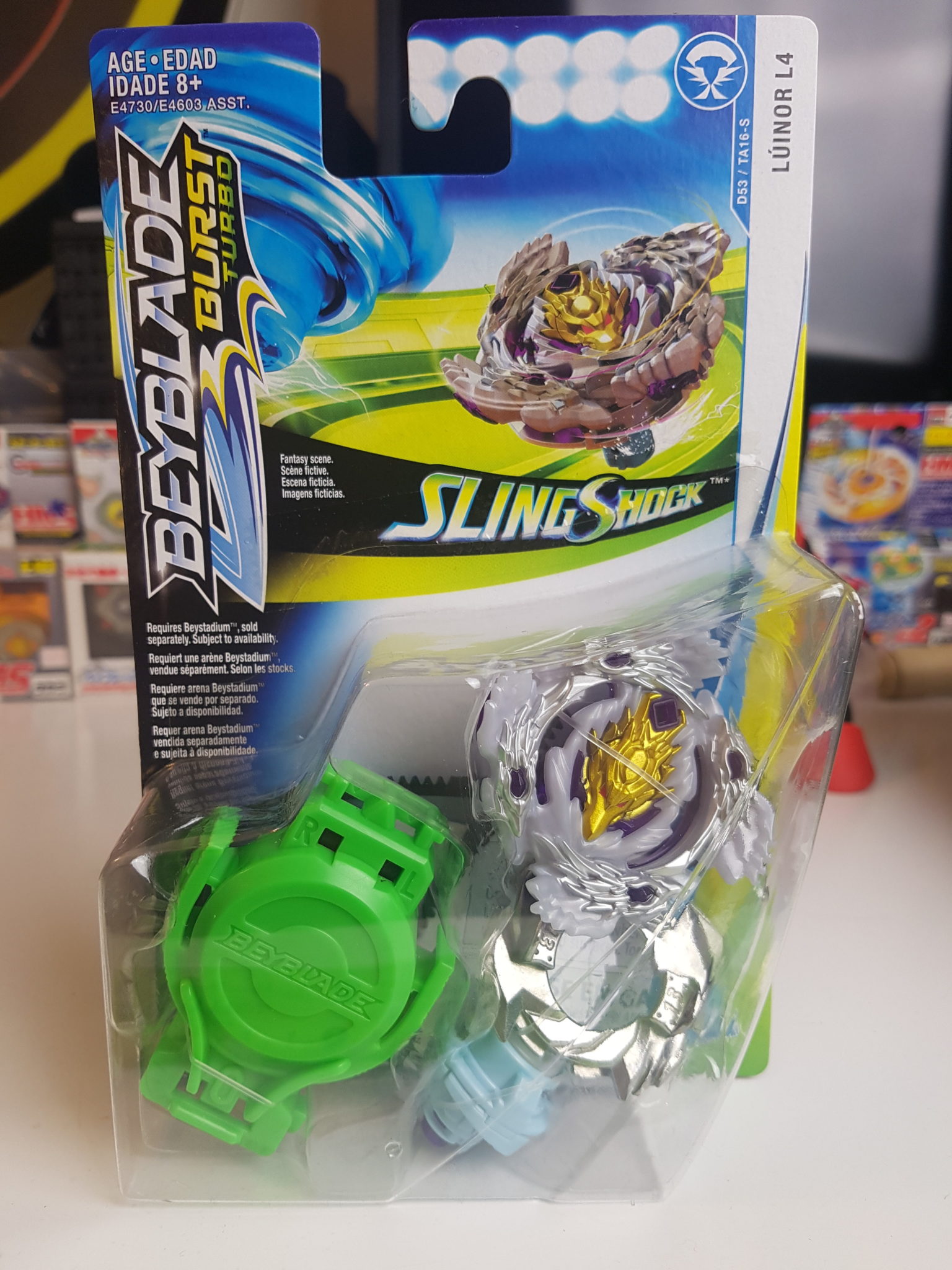 Luinor L4 – hasbro beyblade burst turbo slingshock – SPINTOP BATTLE