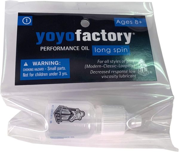 Lubrifiant long spin toupie yoyofactory boîte devant